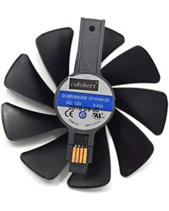 inRobert 95mm Video Card Cooling Fan Replacement for Sapphire Nitro+ RX580 / RX570 / RX480 / RX470 (CF1015H12D)