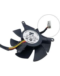 Fan cool FOR Original GTX1050/1050Ti graphics card fan FS1250-S2053A 12V 0.19A