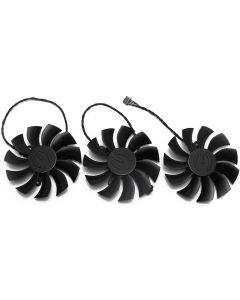 PLA09215B12H 12V 0.55A 4Pin for EVGA GTX1080TI FTW3 GTX 1080 Ti Black Elite Fan Graphics Card Cooling Fan (3PCS)