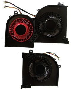 Fan Replacement for MSI GS65VR GS65 Stealth 8SE 8SF 8SG CPU Fan + Gpu Fan 16Q2-CPU-CW 16Q2-GPU-CW