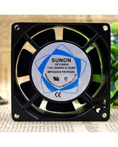 SF11580A SUNON 1082HSL 115V 80mm - 0.13A 50/60HZ 8025 2-Wire Cooling Fan