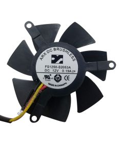 CCBBAA for Gigabyte GTX 1050 Ti FS1250-S2053A 12V 0.19A Graphics Card Fan with 4.5cm Diameter Cooling Fan