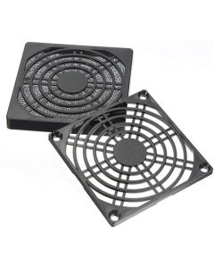 vctas 60mm Computer Cooling Fan Dust-Proof Filter, Plastic Filter Guard for Cooling Fan Computer Case Dustproof Filter 3 in 1 Fan Dust Filter Cover Guard Fan Protector Dust Filter (Pack of 4)