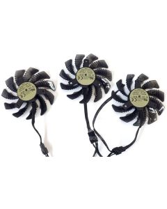 75mm 4Pin VGA Fan for Gigabyte GV-N98TG1 GAMING-6GD gtx980ti Graphics Card Cooling Fan (0.35A)
