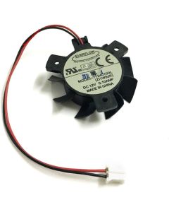 T124010DL 12V 0.1A 37mm 2 Pin Replacement Cooling Fan for HD4550 HD5570 Graphics Card Fan