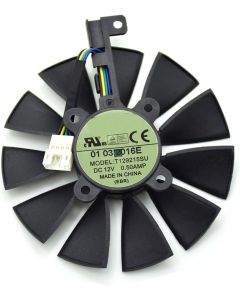 Tebuyus T129215SU 12V 0.5A 87mm 4 Pin Graphics Card Cooling Fan for ASUS Strix GTX980Ti GTX970 GTX980 GTX 1070 GTX 1080 Video Card Cooling Fan