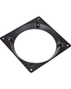Bitspower Fan Adapter 140MM to 120MM, Black