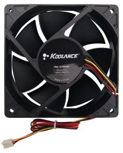 Koolance FAN-12038HBK Fan, 120x38mm, 116CFM
