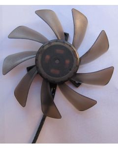 Single 85mm VGA Video Card Fan, Replacement Parts for nVidia/AMD/ATI Video Cards from Manufacturers Like Sapphire, ASUS, MSI,XFX and etc. (4pin Power Cords with Mounting Holes Distance 40mm)